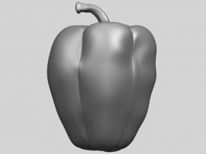 red pepper 3Dプリントモデル