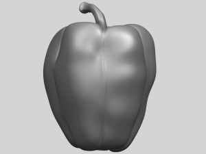 red pepper 3Dプリントモデル