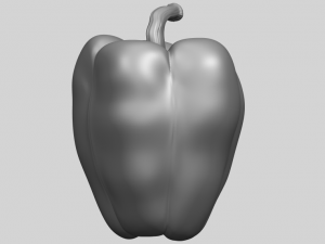 red pepper 3Dプリントモデル
