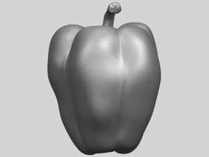 red pepper 3Dプリントモデル