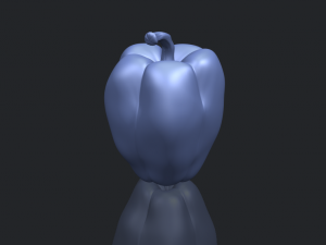 red pepper 3Dプリントモデル