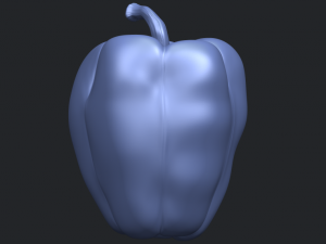 red pepper 3Dプリントモデル