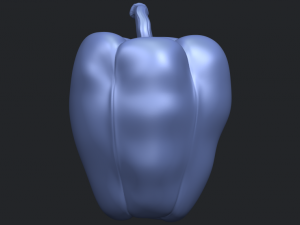 red pepper 3Dプリントモデル