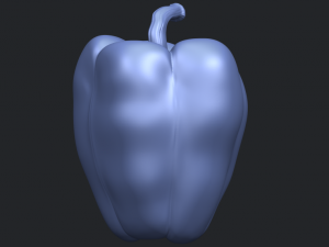 red pepper 3Dプリントモデル