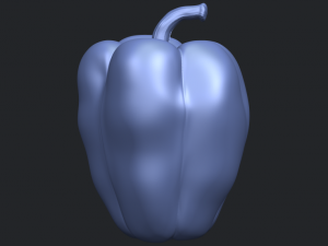 red pepper 3Dプリントモデル
