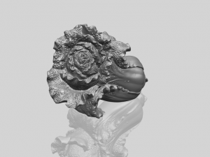 vegetable - fatt choi 04 3Dプリントモデル