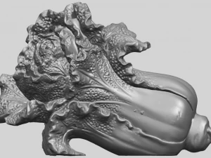 vegetable - fatt choi 04 3D Print Model