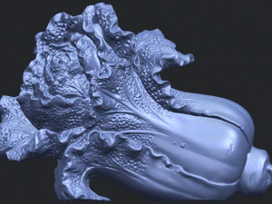 vegetable - fatt choi 04 3D Print Model