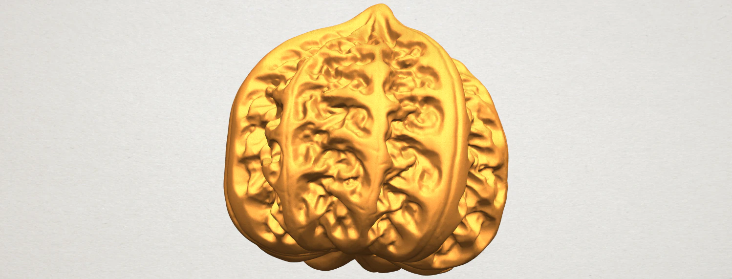 walnut 3D Print Model .c4d .max .obj .3ds .fbx .stl .blend 