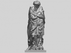 sculpture - winter 02 3D-printmodel