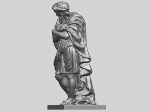 sculpture - winter 02 3D-printmodel