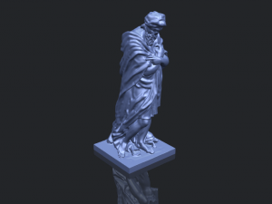 sculpture - winter 02 3D-printmodel