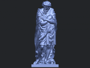 sculpture - winter 02 3D-printmodel