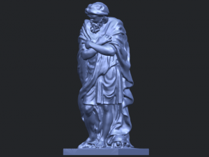 sculpture - winter 02 3D-printmodel