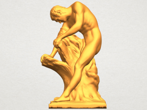 milo of croton 3Dプリントモデル