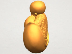 little monk 03 3D Print Model