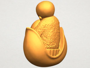 little monk 03 3D Print Model