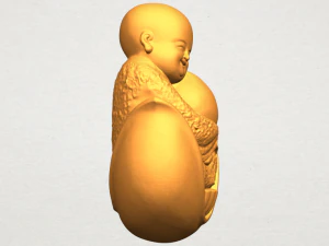 little monk 03 3D Print Model