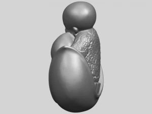 little monk 03 3D Print Model
