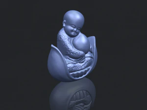 little monk 03 3D Print Model