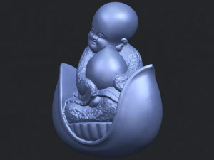 little monk 03 3D Print Model