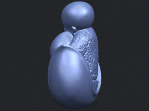 little monk 03 3D Print Model