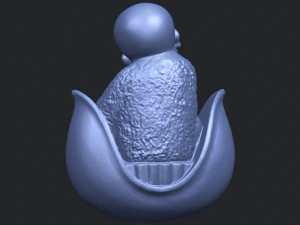 little monk 03 3D Print Model