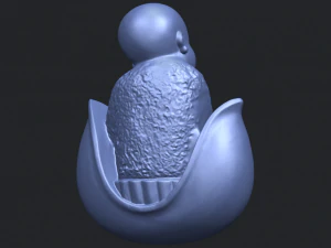 little monk 03 3D Print Model