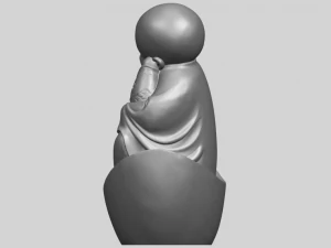 छोटा साधु 04 3D प्रिंट मॉडल