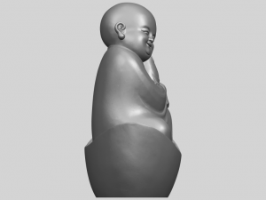 little monk 04 Model Cetak 3D