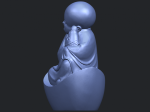 little monk 04 Model Cetak 3D