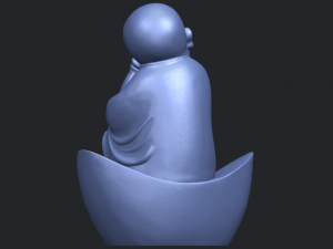 little monk 04 Model Cetak 3D