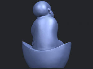 little monk 04 Model Cetak 3D