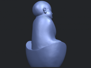 little monk 04 Model Cetak 3D
