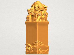 dragon stamp 02 Modello di stampa 3D