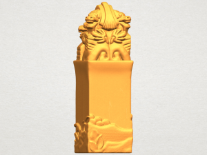 dragon stamp 02 Modello di stampa 3D