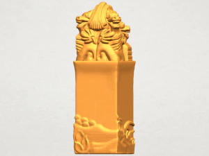 dragon stamp 02 3D Print Model