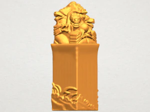 dragon stamp 02 3D Print Model