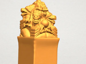 dragon stamp 02 3D Print Model