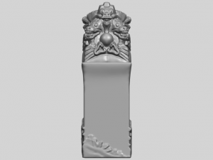dragon stamp 02 Modello di stampa 3D