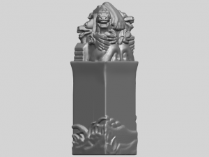 dragon stamp 02 Modello di stampa 3D