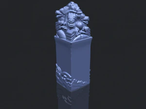 dragon stamp 02 3D Print Model