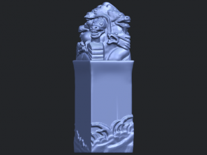 dragon stamp 02 Modello di stampa 3D