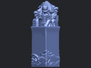 dragon stamp 02 Modello di stampa 3D