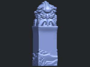 dragon stamp 02 Modello di stampa 3D