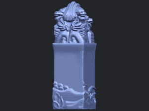 dragon stamp 02 Modello di stampa 3D