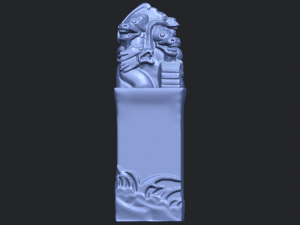 dragon stamp 02 Modello di stampa 3D