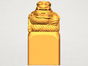 dragon stamp 01 3D Print Model