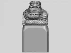 dragon stamp 01 3D Print Model