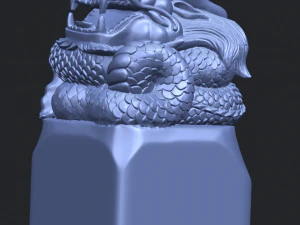 dragon stamp 01 3D Print Model